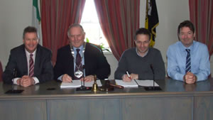 N77 Ballynaslee Road Realignment Scheme Contract Signing
